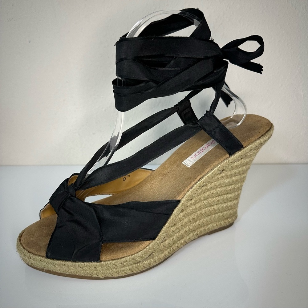 Xhilaration Espadrille Tie-Up Wedges